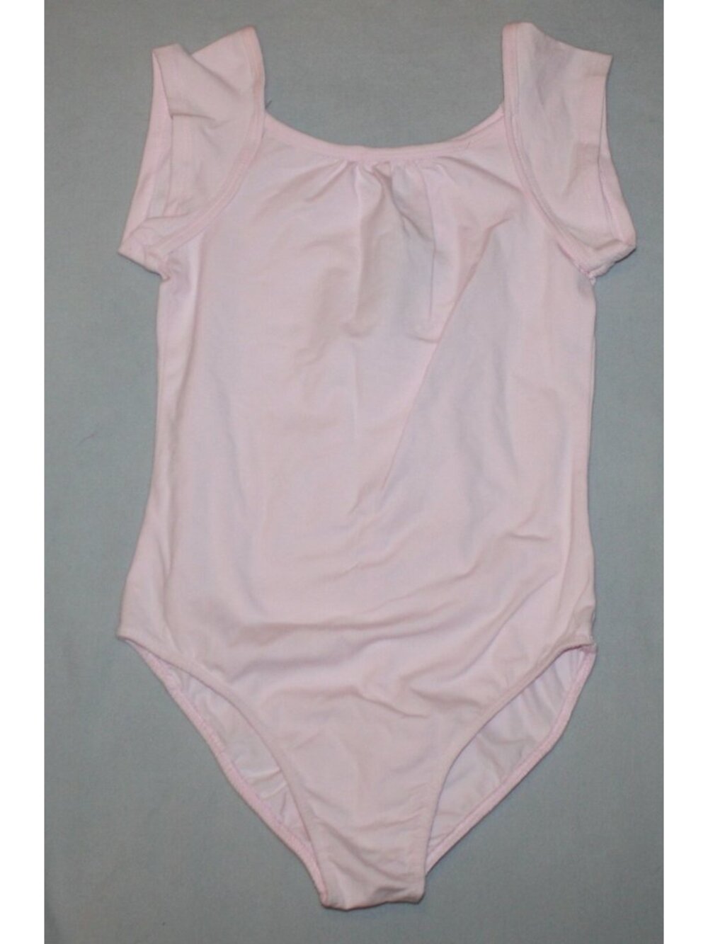New Girl Solid Dreamy Pink Short Sleeve Danskin Now Dance Leotard Size L 10/12